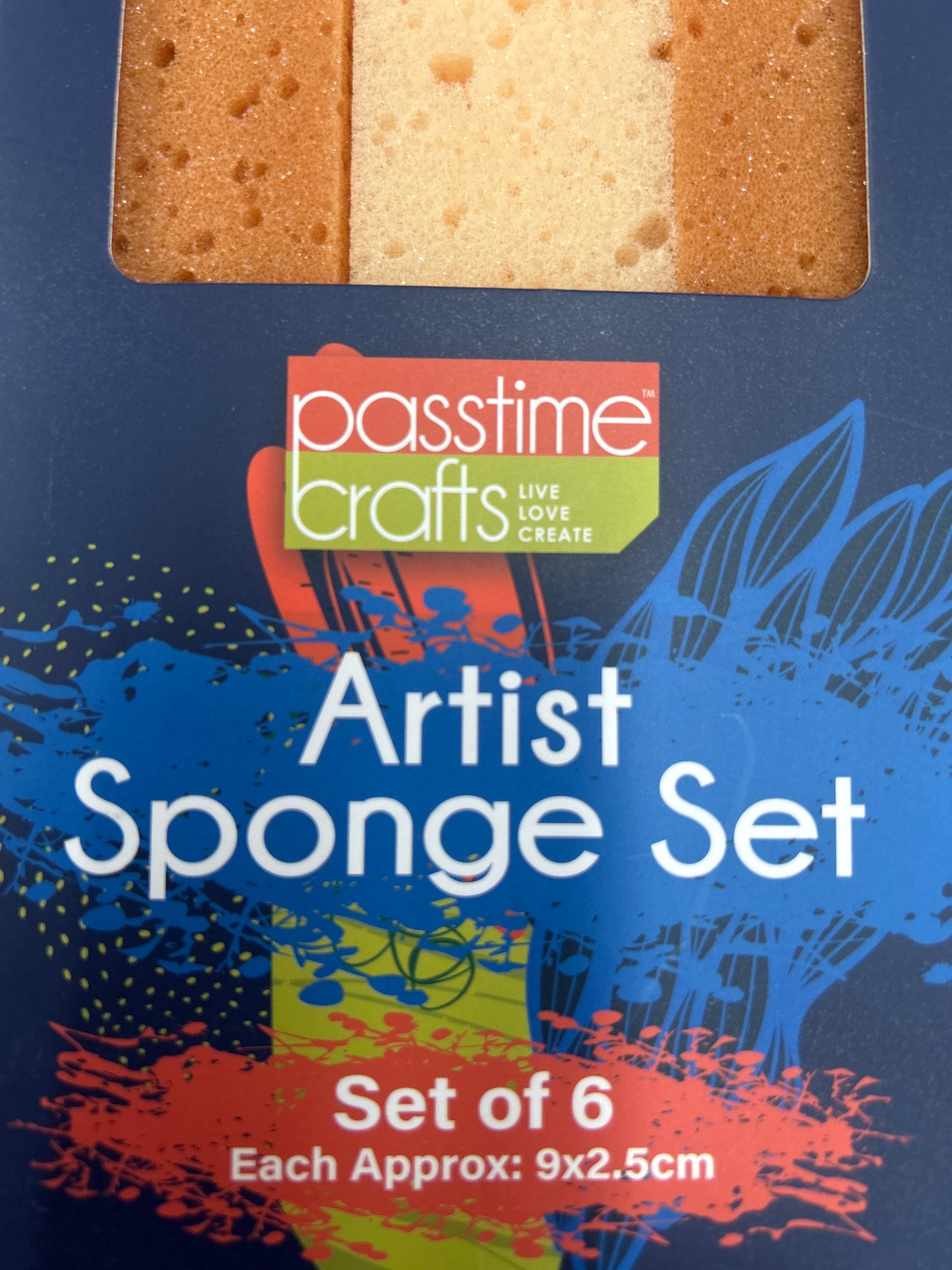 Artist 6 finger sponges