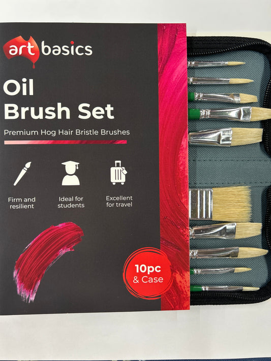 Premium Hog Hair brush set with case (Copy)