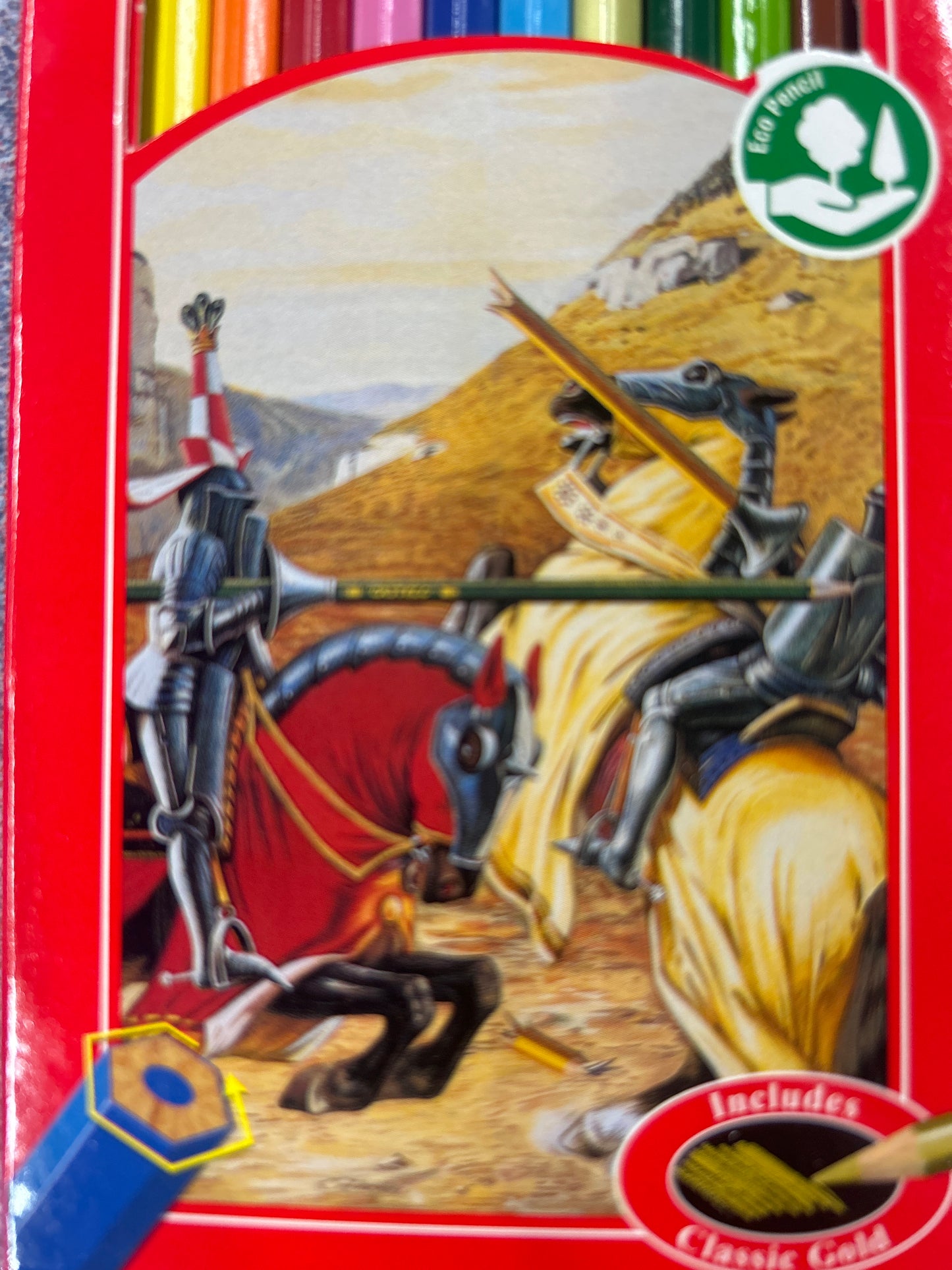 Classic Colour Pencils, Assorted – Pack of 36