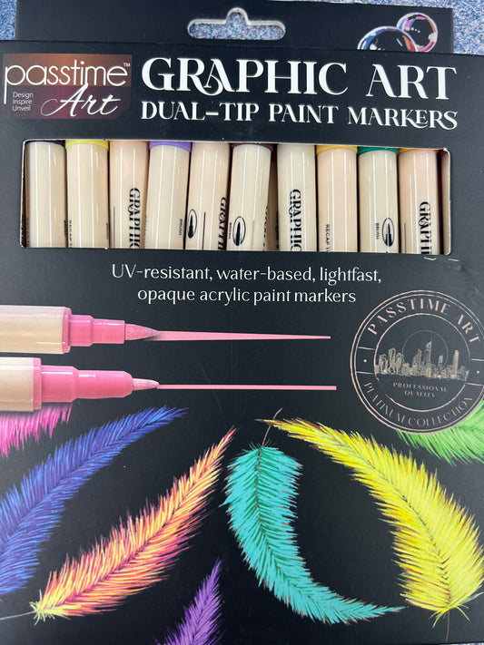 Premium Graphic Art Duel Tip paint markers