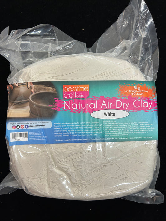 Natural Air Dry Modelling Clay