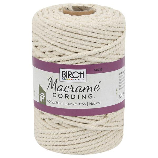 Macrame Cording Natural
