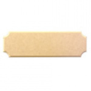 Timber Plaque Long French